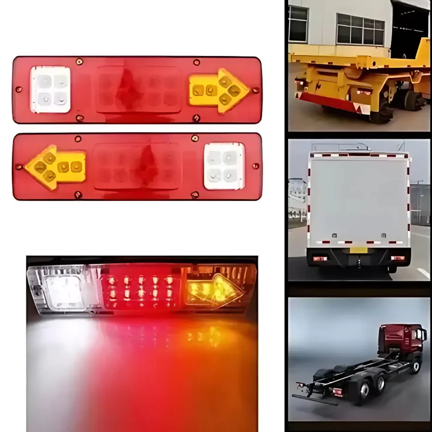 Kit 2 Focos Luz Led Trasera 24V Para Autos Camion Universal 2