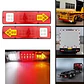 Kit 2 Focos Luz Led Trasera 24V Para Autos Camion Universal - Miniatura 2