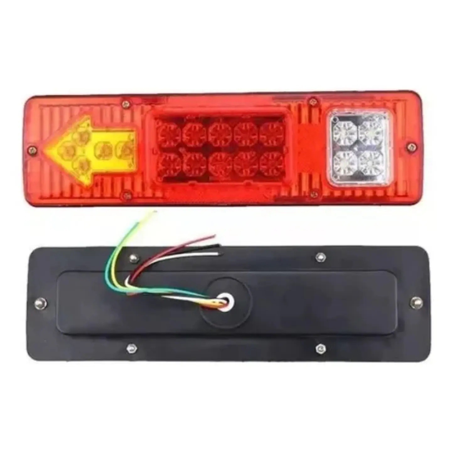Kit 2 Focos Luz Led Trasera 24V Para Autos Camion Universal 4