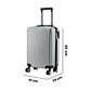 Maleta de Viaje Mediana Expandible Resistente Con Cerradura (Reacondicionado) - Miniatura 5