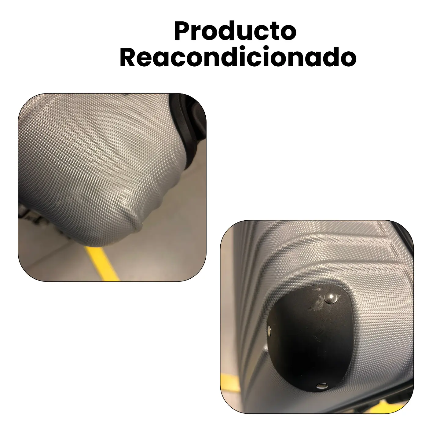 Maleta de Viaje Mediana Expandible Resistente Con Cerradura (Reacondicionado) 7