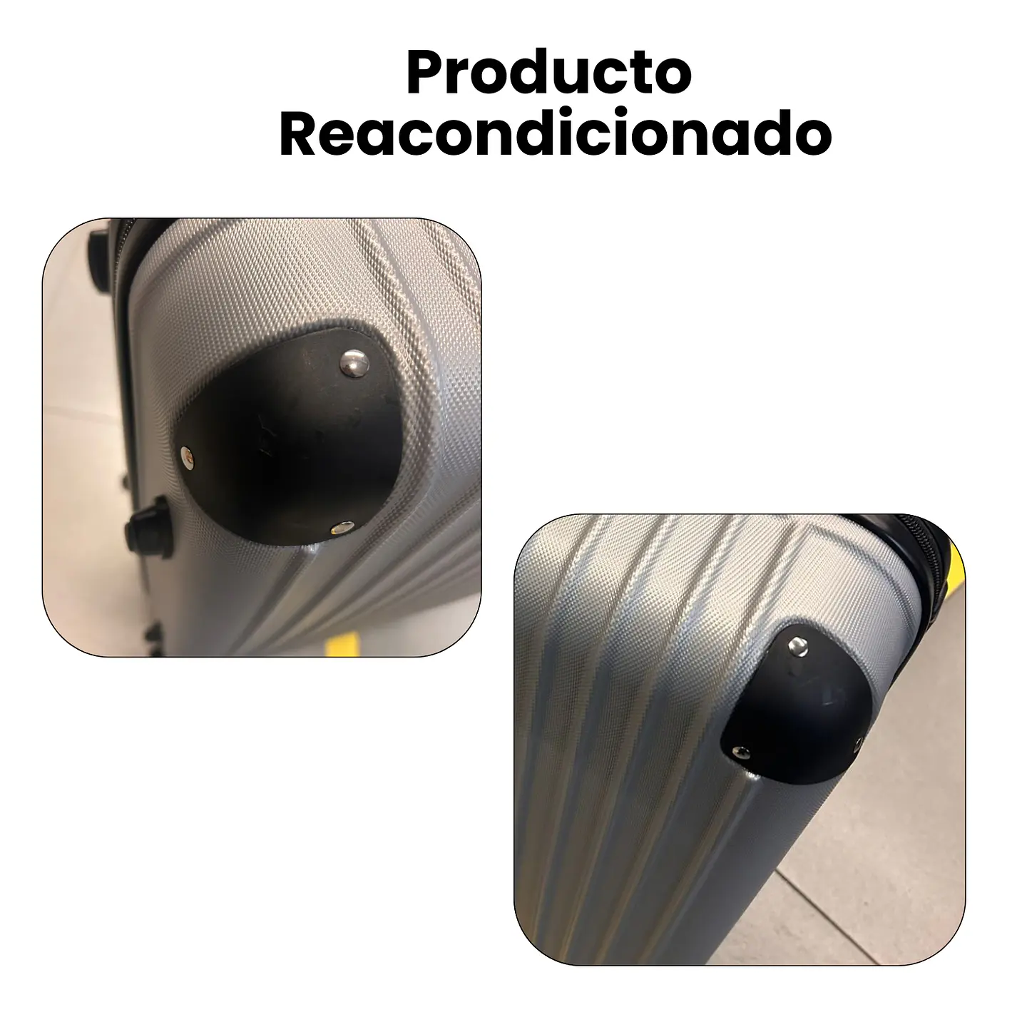 Maleta de Viaje Mediana Expandible Resistente Con Cerradura (Reacondicionado) 8