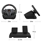Volante Y Pedales V900 Para Switch PC PS3 PS4 Xbox One X/S - Miniatura 8