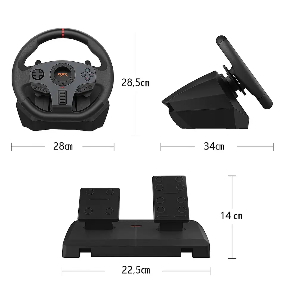Volante Y Pedales V900 Para Switch PC PS3 PS4 Xbox One X/S 8