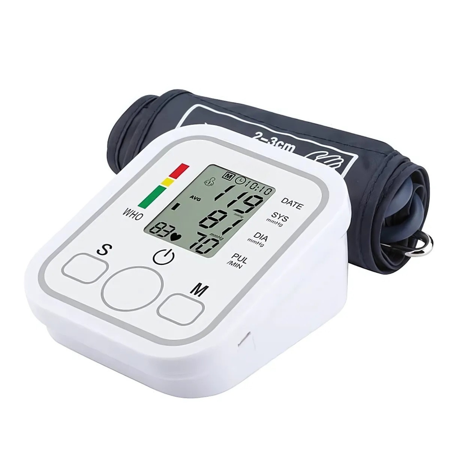 Toma Presion Digital Brazo Con Tensiometro Usa Usb O Pilas
