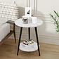 Mesa de Centro Redonda 40x40x52cm Decoración Minimalista - Miniatura 5