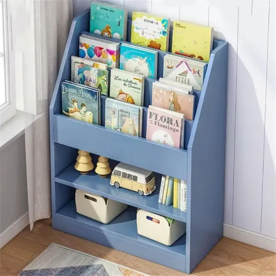 Estanteria De Libros 82x30x100 Organizador Multifuncional 2