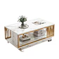 Mesa De Centro 2 Niveles 100x50x40 Living Hogar Decorativo - Miniatura 7