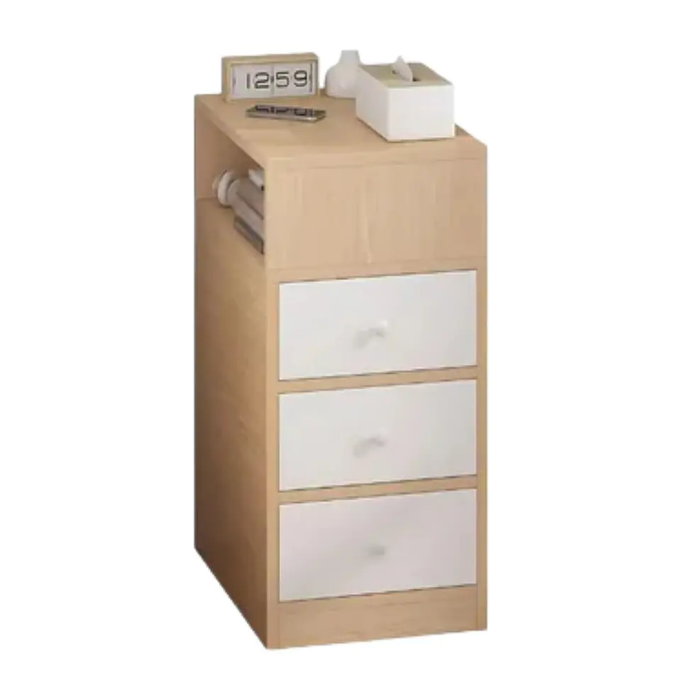 Cajonera Comoda 30x30x66cm Estante Mesa De Noche Velador 1