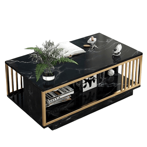 Mesa De Centro Sala De Estar 120X60X40 Hogar Living Moderna