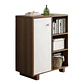Estante De 3 Niveles Organizador Librero 60x30x80 Living - Miniatura 1