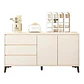 Rack TV Multifuncional Living Dormitorio 140x40x75 Moderno - Miniatura 1