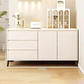 Rack TV Multifuncional Living Dormitorio 140x40x75 Moderno - Miniatura 2