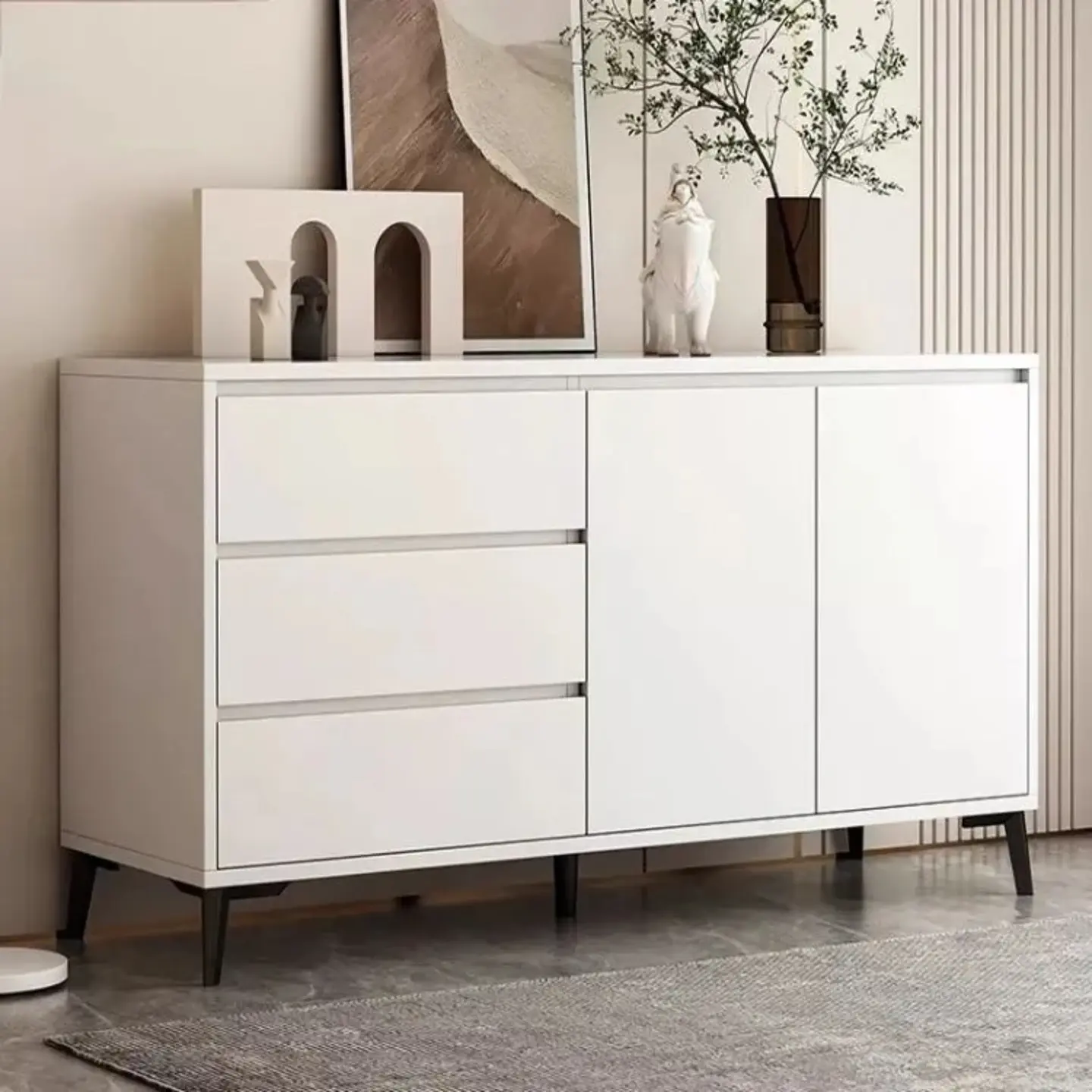 Rack TV Multifuncional Living Dormitorio 140x40x75 Moderno 3