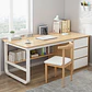 Escritorio Home Office 120x50x73.5 Estudio Con Cajones - Miniatura 7
