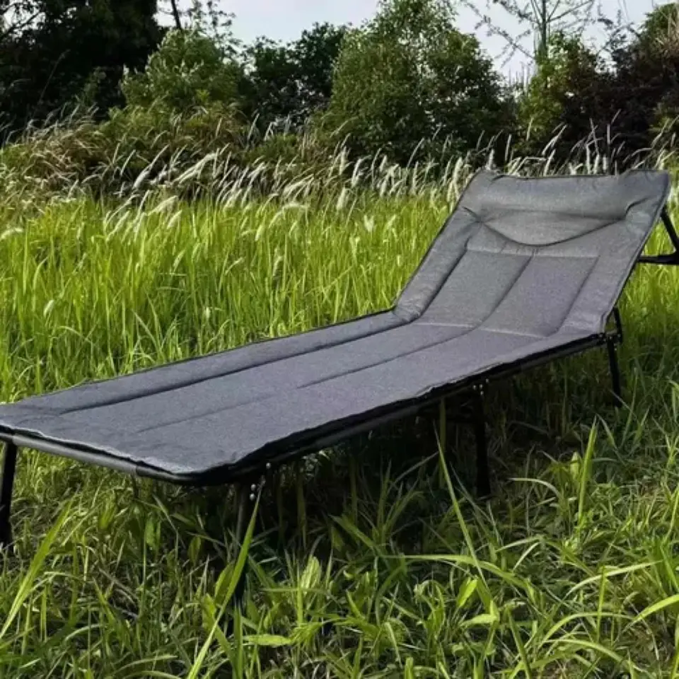 Silla Cama Reposera Plegable 190cm Desmontable Portatil 3