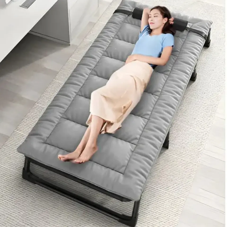 Silla Cama Reposera Plegable 190cm Desmontable Portatil 5