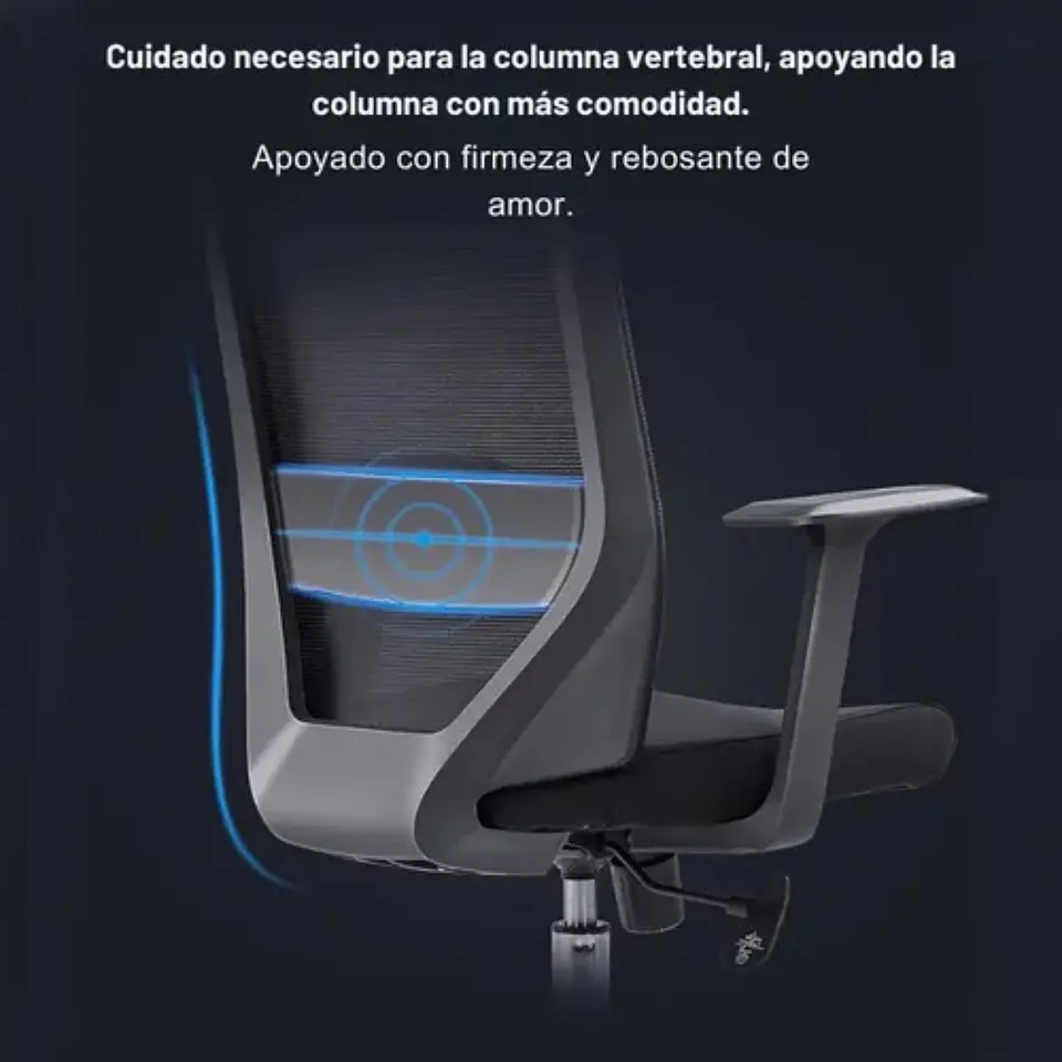 Silla Reclinable Para PC De Escritorio Oficina Ejecutiva 3