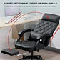 Silla De Oficina Escritorio Ejecutiva Con Reposapies - Miniatura 6