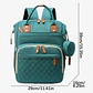 Mochila Pañalera Bolso Maternal Mudador Infantil Para Bebe - Miniatura 8