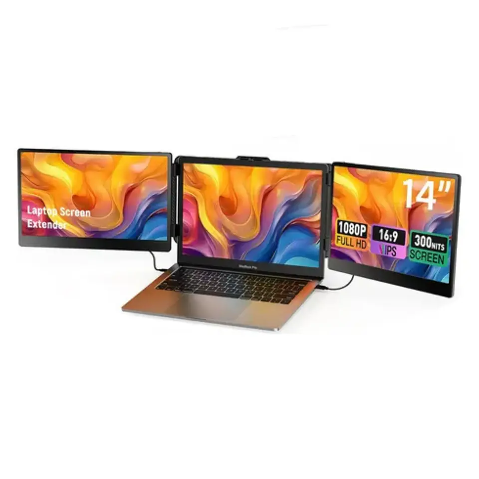 Extensor Dual De Pantalla Notebook Portatil 14 Pulgadas 1