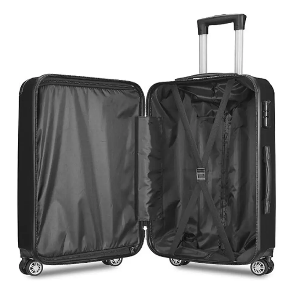 Set De 2 Maletas De Viaje Equipaje Resistente Con Cerradura 4