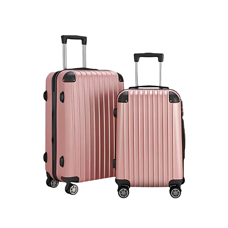 Set De 2 Maletas De Viaje Equipaje Resistente Con Cerradura 6