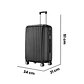 Set De 2 Maletas De Viaje Equipaje Resistente Con Cerradura - Miniatura 2