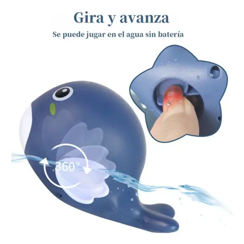 Kit 5 Juguetes Para Baño Ducha Bañera Para Bebé Niños 4