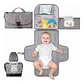 Cambiador Mudador Pañales Bebé Plegable Portatil Impermeable - Miniatura 1