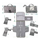 Cambiador Mudador Pañales Bebé Plegable Portatil Impermeable - Miniatura 2