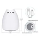 Lampara Led Silicona Gato Kawaii Luz Nocturna Espanta Cuco - Miniatura 2