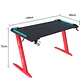 Escritorio Gamer Profesional 120x60x72cm Mesa Con Luces RGB - Miniatura 6