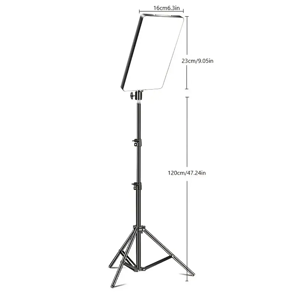 Panel De Iluminacion Con Tripode Fotografía Led Regulable 2