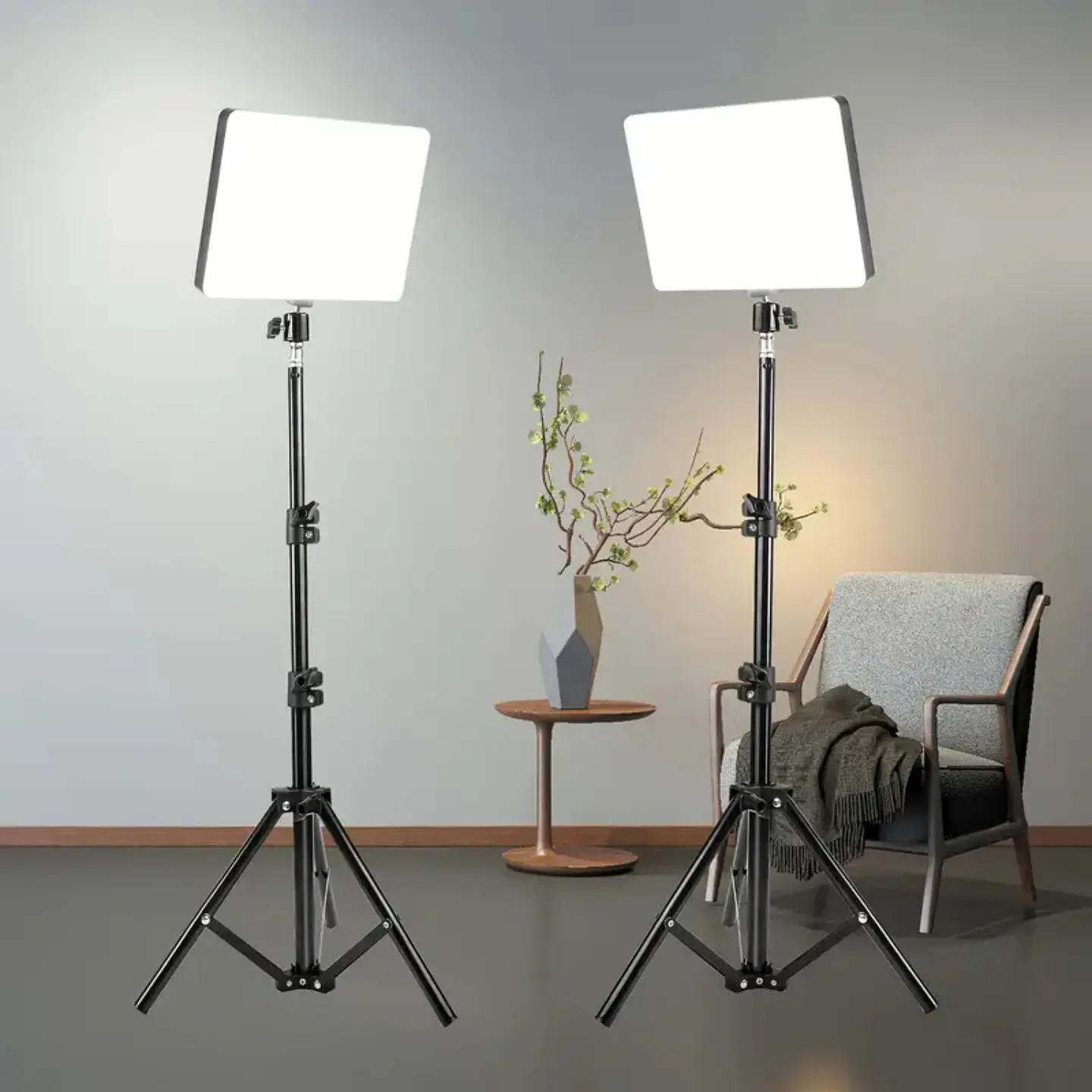 Panel De Iluminacion Con Tripode Fotografía Led Regulable 4