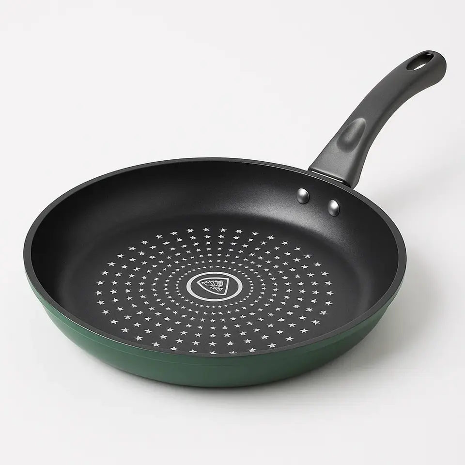 Sartén De Cocina Coccion Antiadherente 32CM Con Tapa 1