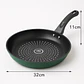Sartén De Cocina Coccion Antiadherente 32CM Con Tapa - Miniatura 6