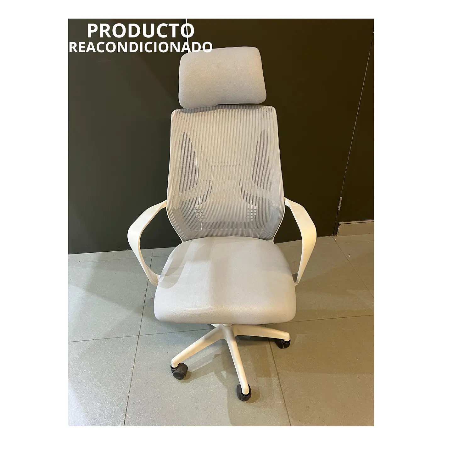 Silla Polar Ergónomica Oficina Escritorio Silenciosa A802 (Reacondicionado) 3