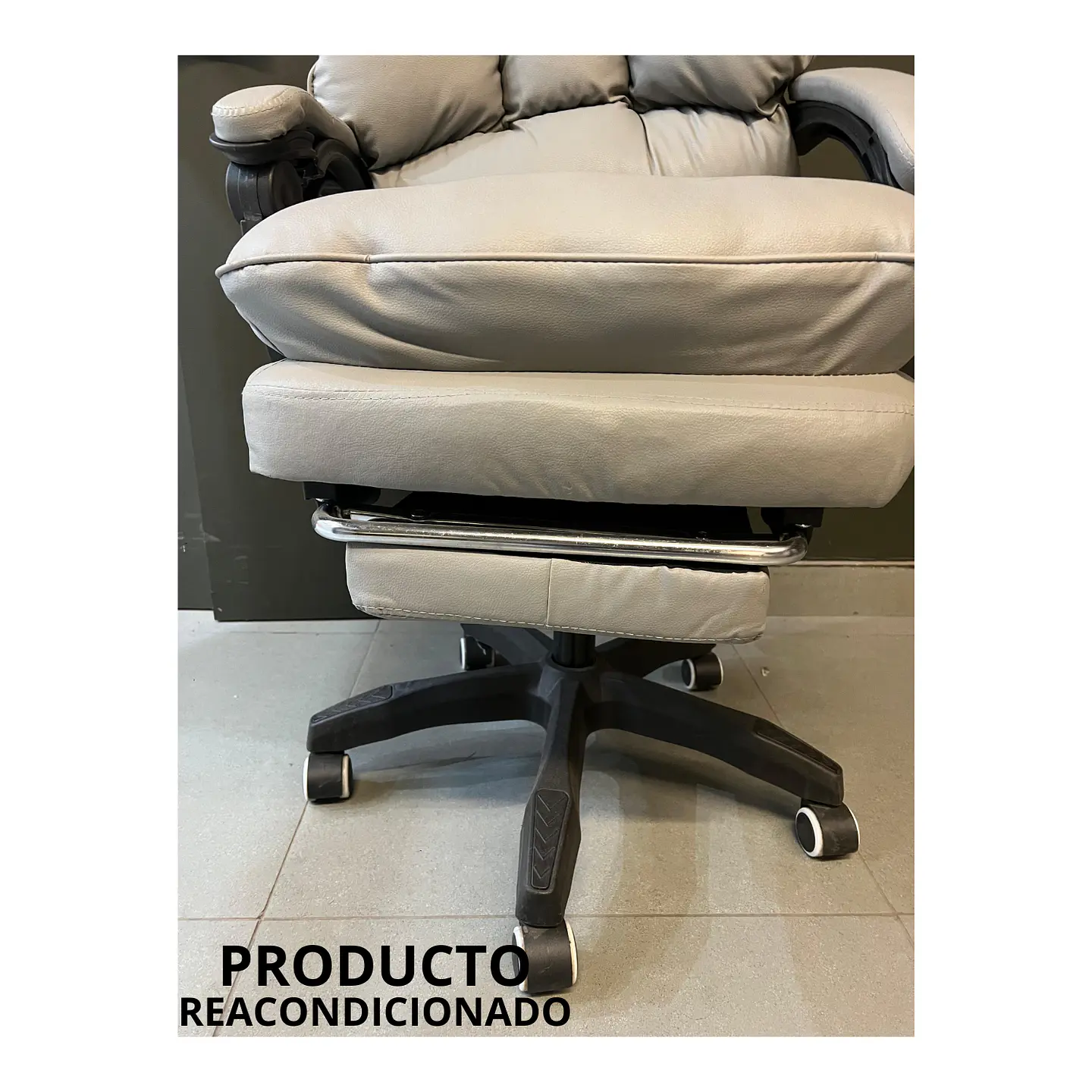 Silla De Escritorio YT-211 Giratoria Acolchada Oficina Ejecutiva (Reacondicionado) 11