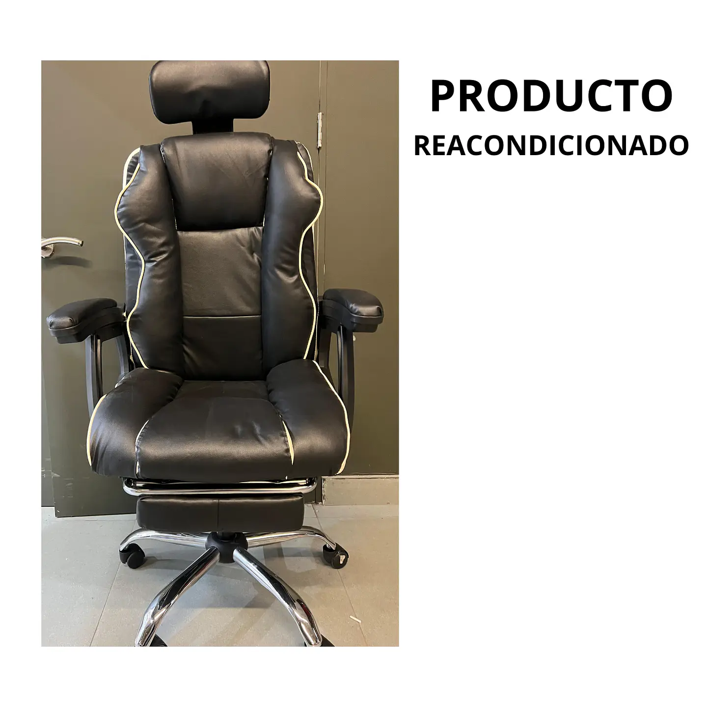 Silla Para PC YT-709 Oficina Giratoria Ejecutiva 360º (Reacondicionado) 3