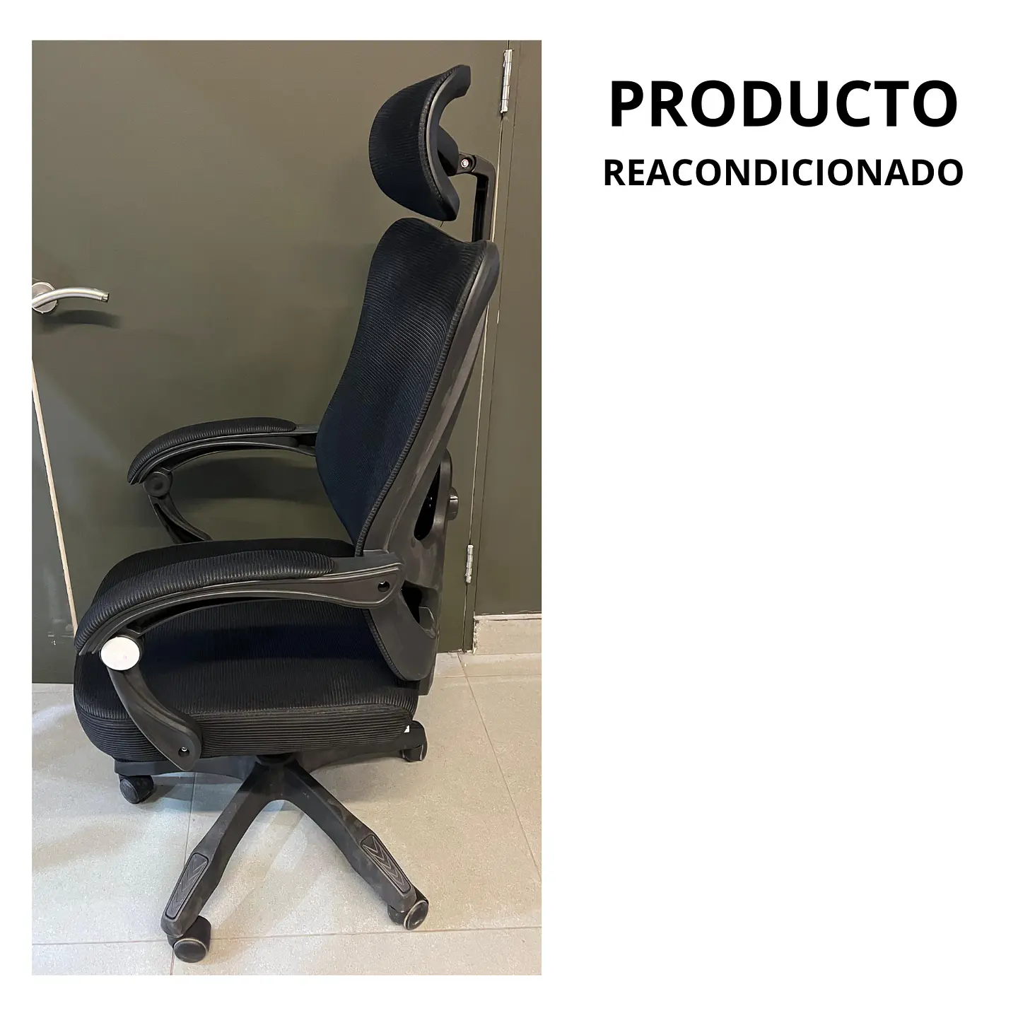 Silla Ergonómica Moderna Para Oficina En Casa T18 (Reacondicionado) 3