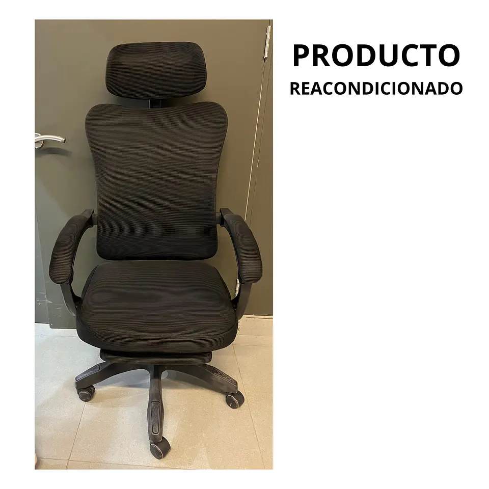 Silla Ergonómica Moderna Para Oficina En Casa T18 (Reacondicionado) 4