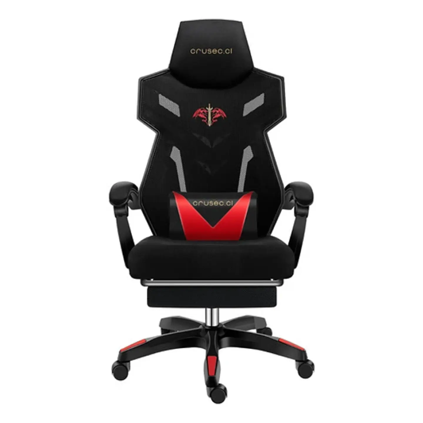 Silla Gamer Reclinable Con Reposapiés Moderna Ergonómica (Reacondicionado) 1