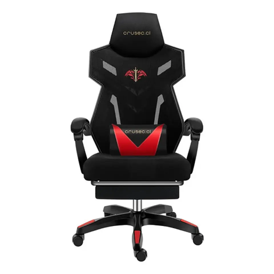 Silla Gamer Reclinable Con Reposapiés Moderna Ergonómica (Reacondicionado) 1
