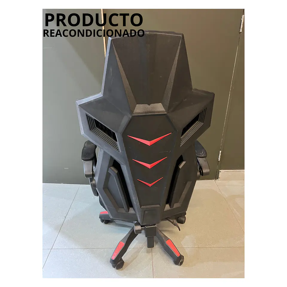 Silla Gamer Reclinable Con Reposapiés Moderna Ergonómica (Reacondicionado) 3