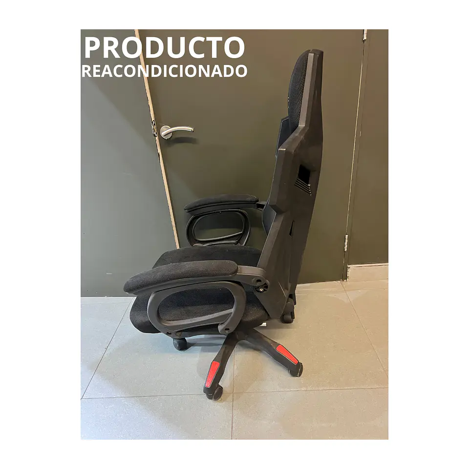 Silla Gamer Reclinable Con Reposapiés Moderna Ergonómica (Reacondicionado) 4