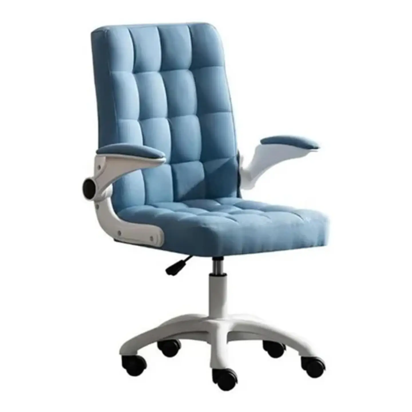 Silla De Oficina De Tela Altura Con Ajustable Y Ruedas (Reacondicionado) 1