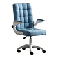 Silla De Oficina De Tela Altura Con Ajustable Y Ruedas (Reacondicionado) - Miniatura 1
