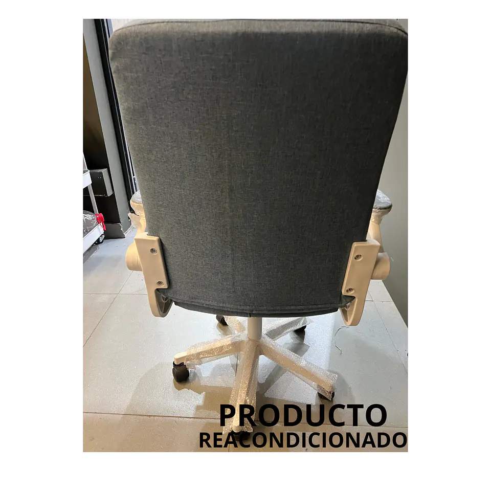 Silla De Oficina De Tela Altura Con Ajustable Y Ruedas (Reacondicionado) 5