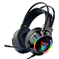 Audifonos Con Microfono Gamer Auriculares Diadema USB RGB - Miniatura 1